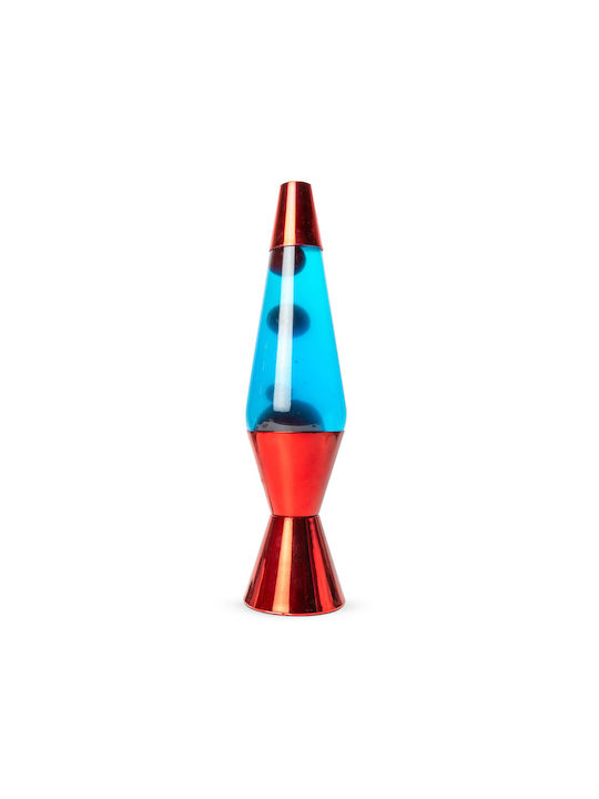 RED5 Dekorative Lampe Lavalampe Rot