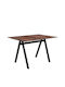 Tisch Stabil Rust 160x90x75cm