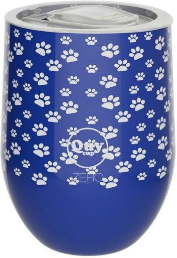 QuyCup Ποτήρι Θερμός Ανοξείδωτο BPA Free 300ml Paw με Καπάκι-Κύπελλο