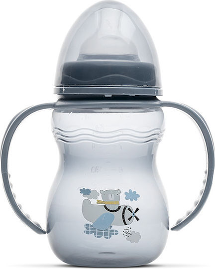 Lorelli Educational Sippy Cup Plastic with Handles Blue for 0m+m+ 250ml