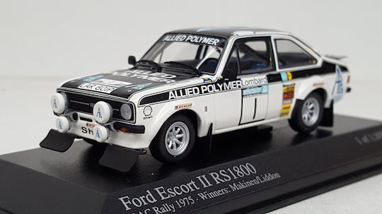 1/43 Ford Escort MKII RS1800 Allied Polymer Group Nr.1 T.Makinen H.Liddon Winner Lombard RAC Rally 1975