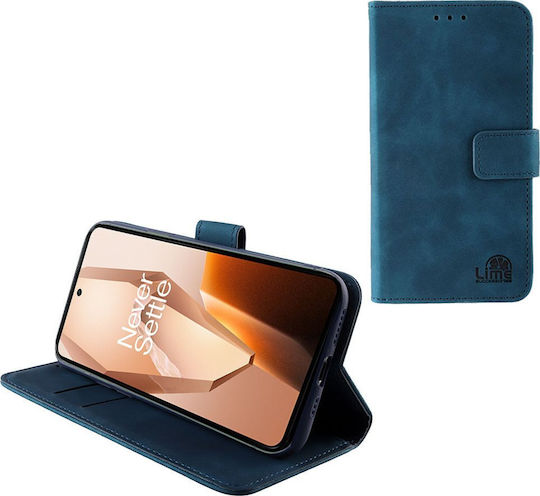 Lime Book Δερματίνης / Σιλικόνης Μπλε (OnePlus 13R)
