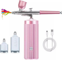 Αερογράφος Airbrush System με Δοχείο 10ml και Κομπρεσέρ Μπεκ 0.3mm Πίεση 1.9bar Μπαταρίας