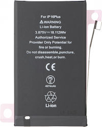Kompatibler Ersatzakku 4674mAh für Apple iPhone 16 Plus