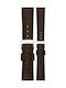 Morellato Bolle Leather Strap Brown