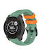 Techsuit Silicone Strap Green Garmin Instinct E (40mm)