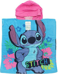 Детско памучно плажно пончо Disney Lilo & Stitc...