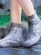 Condensed Waterproof Silicone Shoe Cover Wear-Resistant Size M 34-36 Brown