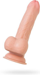 Ρεαλιστικό Dildo με Όρχεις και Βεντούζα Ροζ 18.5cm Ρεαλιστικό Dildo με Όρχεις και Βεντούζα Ροζ 18.5cm
