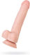 Realistisches Dildo mit Hoden und Saugnapf Rosa 22cm