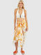 Green Women's Pareo 08-0169 Indian Cotton Mustard