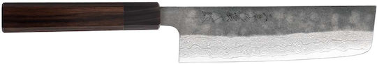 Tojiro Μαχαίρι Nakiri από Δαμασκηνό Ατσάλι 16.5cm