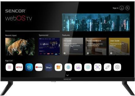 Sencor Smart Television 24" HD Ready LED SLE 24S803B HDR (2025)