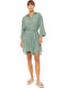 Pink Label Feminin Rochie de Plajă Verde