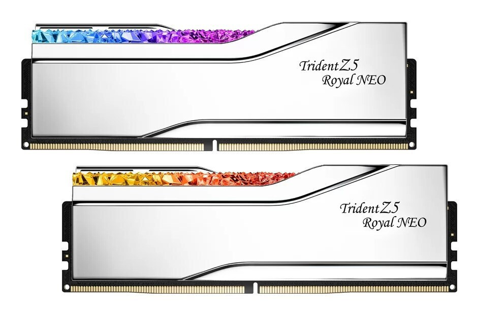 G.Skill Trident Z5 Royal Neo EXPO DDR5 64GB RAM με 2x32GB Modules και Ταχύτητα 6000 για Desktop