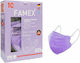 Famex Protective Mask FFP2 XXS Kids Purple 10pcs