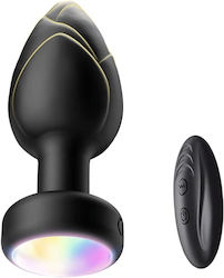 Passion Labs Anal Plug with Vibration Black