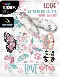 Светещи в тъмното татуировки за обувки Love Kidea