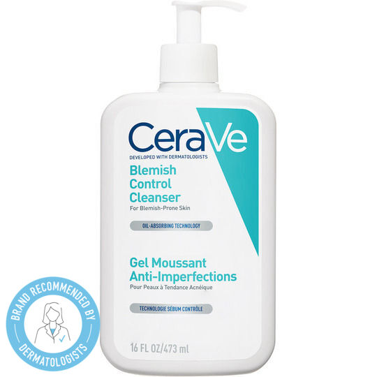 CeraVe Blemish Control Gel Καθαρισμού Προσώπου για Ακνεϊκές Επιδερμίδες 473ml