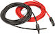 Solar Cable Set Photovoltaic Red Black 4mm H1z2z2 K1 1kw 5m