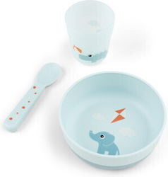 Done by Deer Plastic Feeding Set 3 Pieces