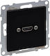 Legrand Seano TV-Antenna Socket in Black Color ...