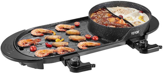 Vevor Teppanyaki Grilling Plate with Adjustable Thermostat 2200W