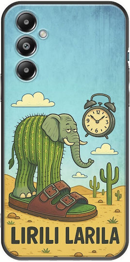 Brainrot Lirili Larila Samsung Galaxy M35 5G Black TPU Black Silicone