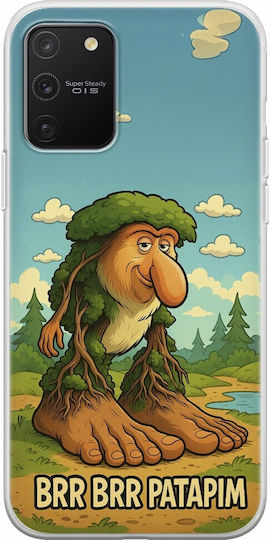 Brainrot Brr Brr Patapim Samsung Galaxy S10 Lite Гъвкав TPU Прозрачен Силикон