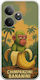 Brainrot Chimpanzini Bananini Realme GT 6T 5G Flexibles TPU Transparentes Silikon
