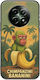 Brainrot Chimpanzini Bananini Realme 12 5g Black TPU Black Silicone