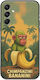 Brainrot Chimpanzini Bananini Samsung Galaxy M34 5g Black TPU Black Silicone