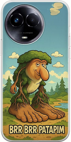 Brainrot Brr Brr Patapim Realme 11 5g Гъвкав TPU Прозрачен Силикон