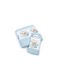 Dimcol Set of baby towels 2pcs Sky Blue Weight 400gr/m²