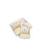 Dimcol Set de prosoape pentru copii 2pcs Ecru De greutate 400gr/m²