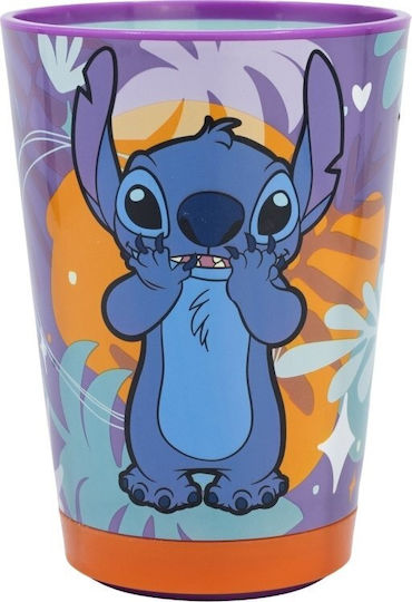 Disney Aloha Collection Чаша за Вода в Лилав Цвят 470мл