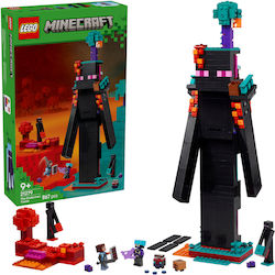 LEGO Minecraft The Enderman Tower for Ages 9+ 867 Pieces