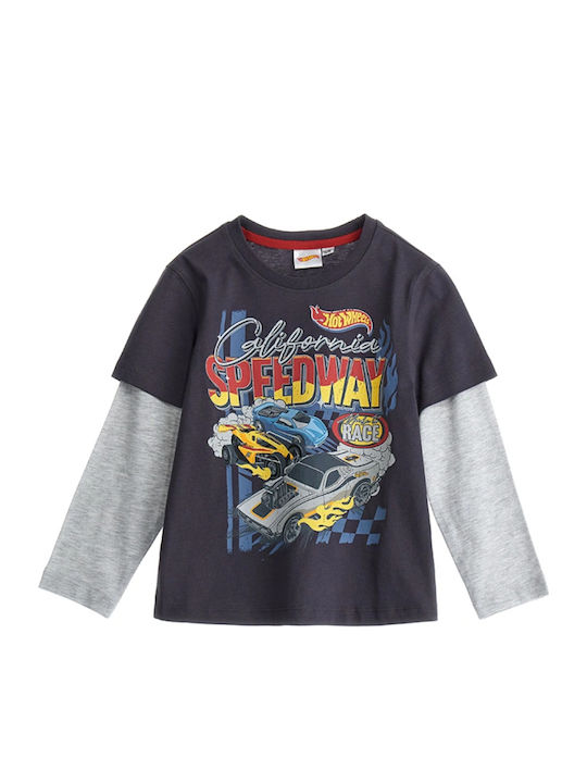 Kids Long-sleeved Black Top