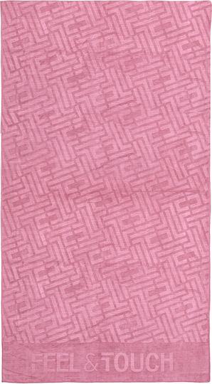 Guy Laroche Beach Towel Pink 90x170cm.