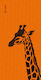 Feel & Touch Beach Towel Orange 80x160cm.