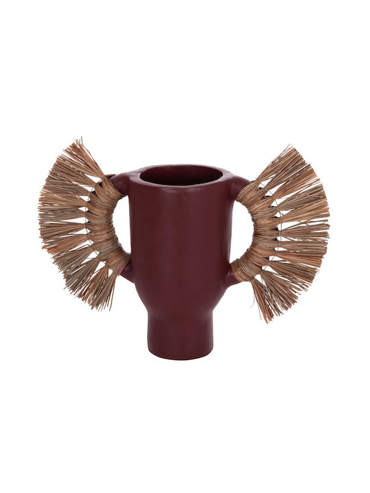 HomeMarkt Decorative Vase Alica Orange 55x19x34cm