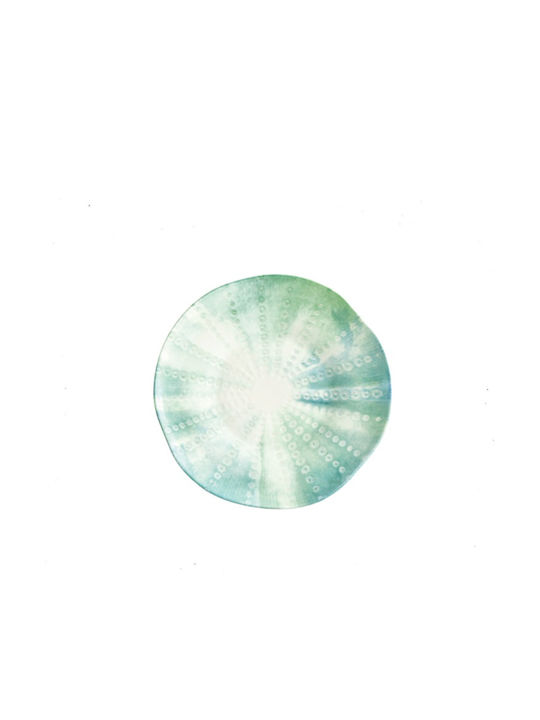 Ionia Plate Desert made of Porcelain Green 23cm
