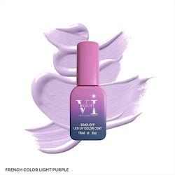 Beauty VI Ημιμόνιμο Βερνίκι Light Purple Hemma Free 15ml