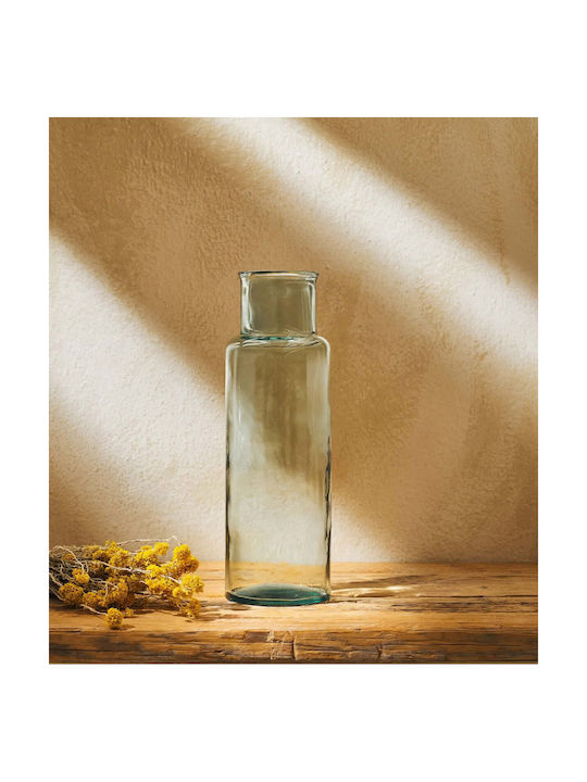 Gofis Home Decorative Vase Transparent 15x15x45cm