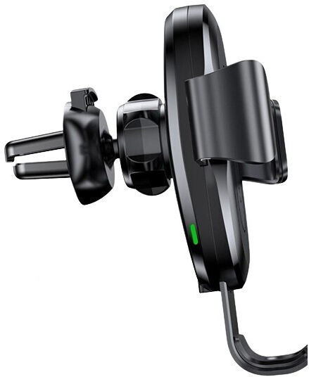 Suport Auto pentru Telefon cu Cârlige Reglabile Negru