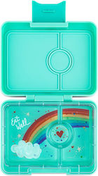 Yumbox Plastic Kids' Food Container Turquoise