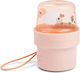 Done by Deer Plastic Kids' Food Container 0.15lt Pink