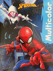 Marvel Spider-Man Malbuch Mehrfarbig A4 32 Ausmalseiten 400195