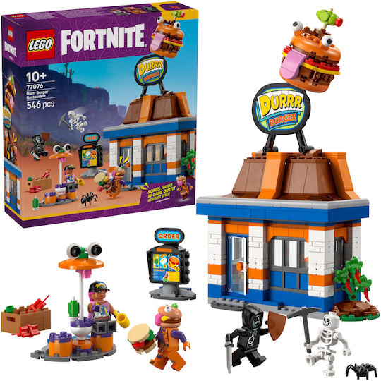 LEGO Fortnite Durrr Burger Restaurant for Ages 10 Plus 546 Pieces