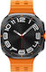 Bikkembergs Smartwatch Flexone BK-F8 Black Case Orange Rubber Strap